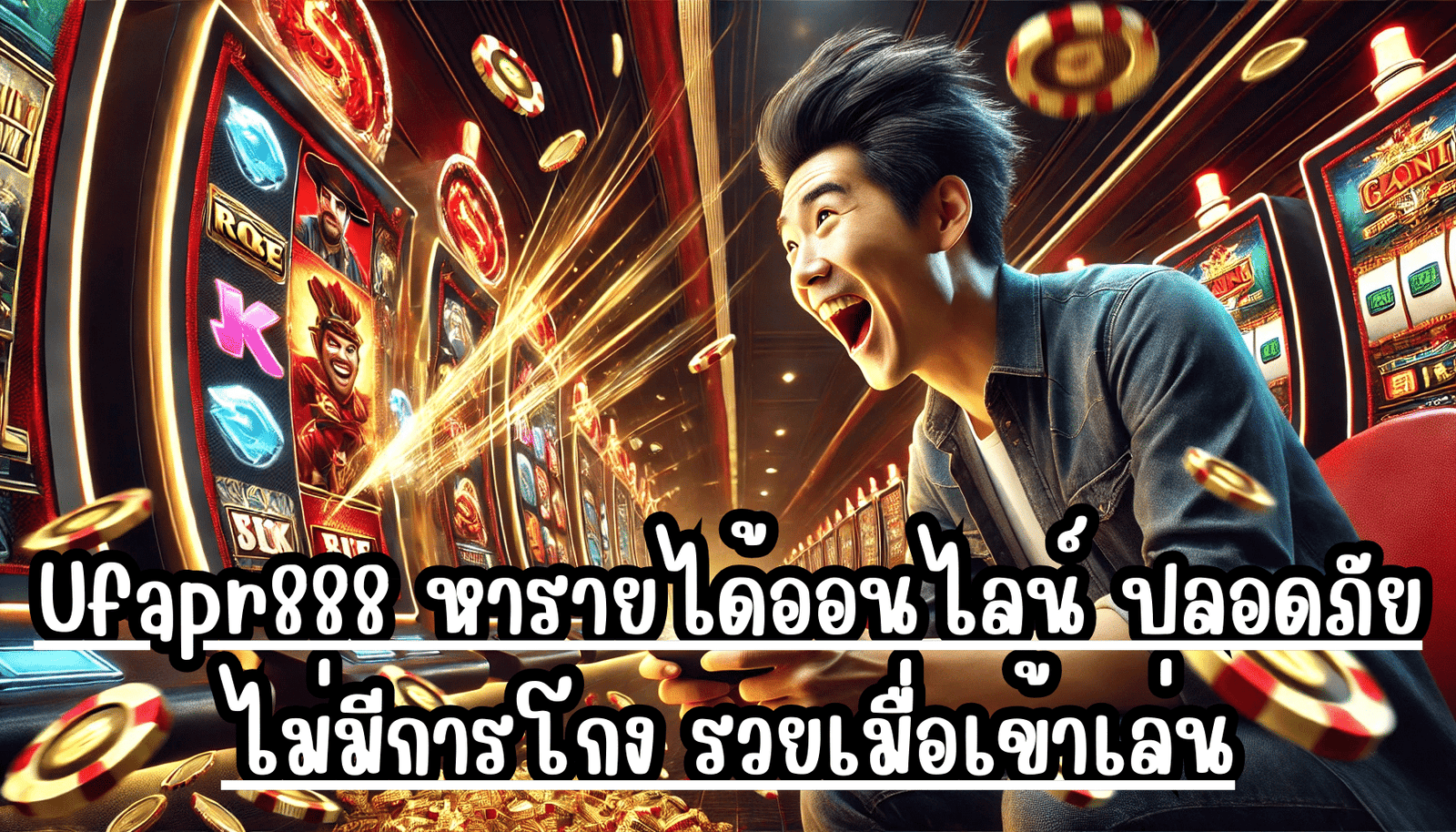 Ufapr888 หารายได้ออนไลน์ ปลอดภัยไม่มีการโกง รวยเมื่อเข้าเล่น