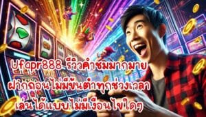 ufapr888 รีวิวคำชมมากมาย ฝากถอนไม่มีขั้นต่ำทุกช่วงเวลา เล่นได้แบบไม่มีเงื่อนไขใดๆ-2